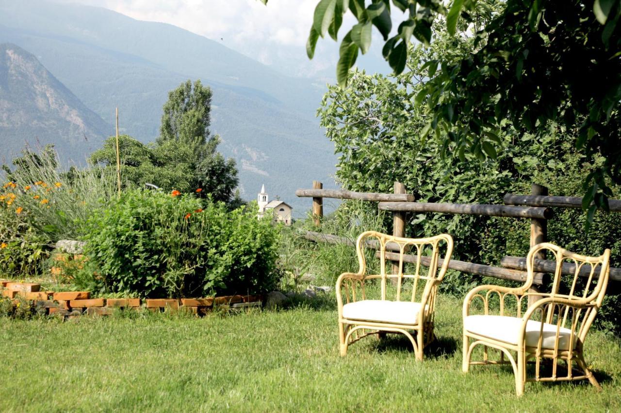 La Casa Di Paglia B&B Verrayes Luaran gambar