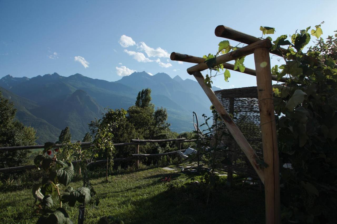 La Casa Di Paglia B&B Verrayes Luaran gambar