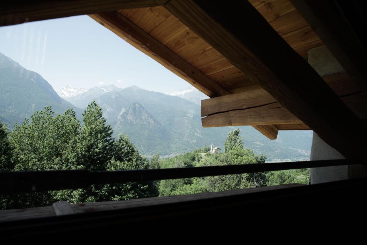La Casa Di Paglia B&B Verrayes Luaran gambar