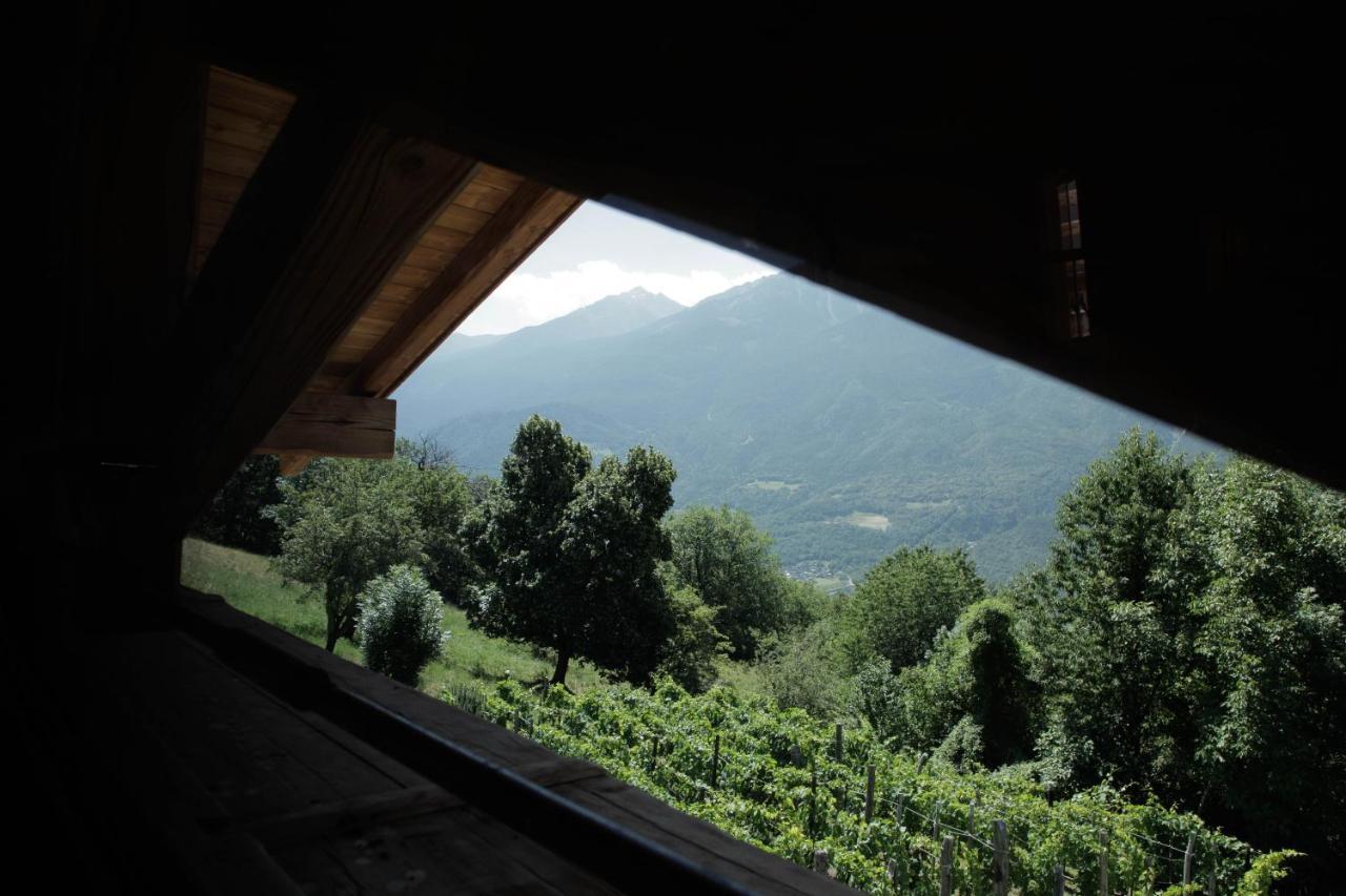 La Casa Di Paglia B&B Verrayes Luaran gambar