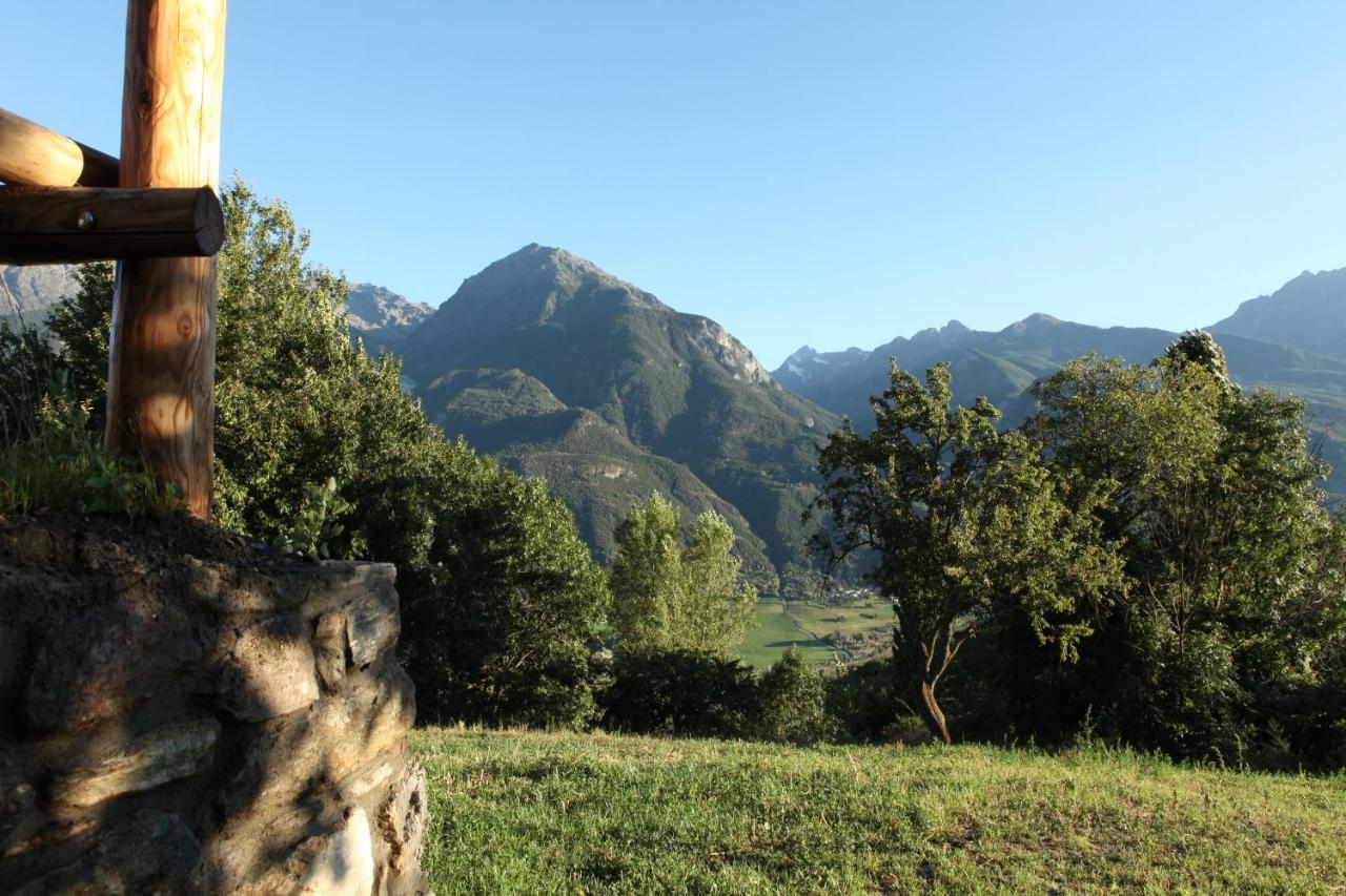 La Casa Di Paglia B&B Verrayes Luaran gambar